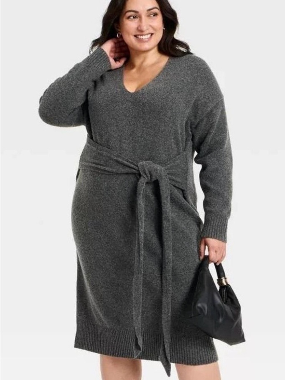 Ava Viv NWT 2X Soft Sweater Dress Plus Size